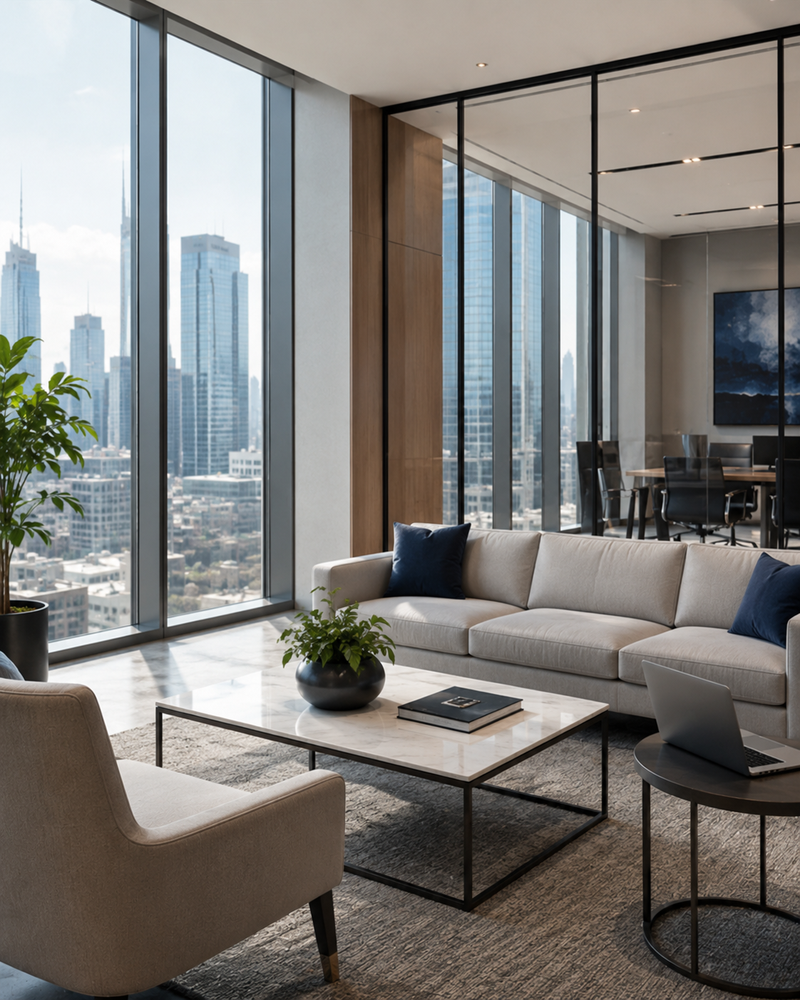 Crossturn Consulting Group office lounge